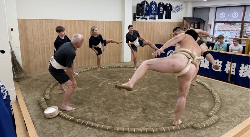 Authentic Sumo Show & Experience in a Local Tokyo Street - Allow for the Schedule’s Mixed Signals