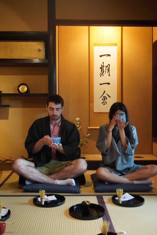 Authentic Tea Ceremony, Calligraphy in Kyoto with River View - Price and what you get for it