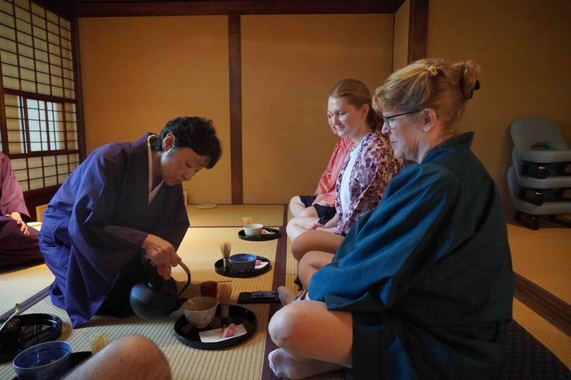 Authentic Tea Ceremony, Calligraphy in Kyoto with River View - Booking details to check before you go