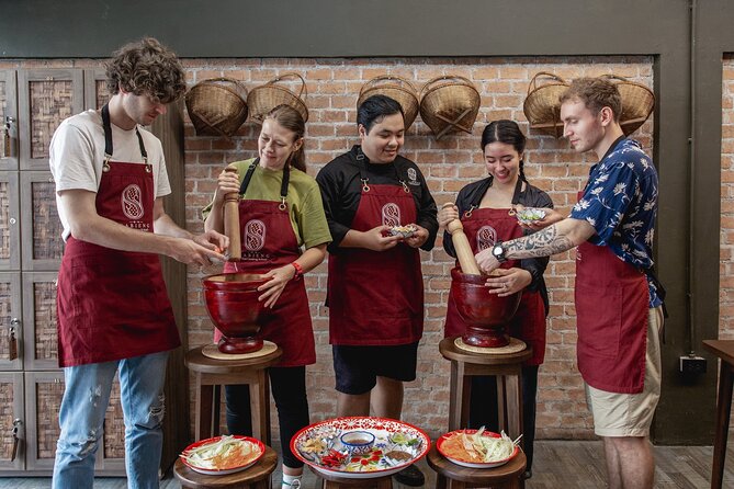 Authentic Thai Cooking With the Largest Market Visit &Tuktuk Ride - Indulging in Authentic Flavors and Dishes