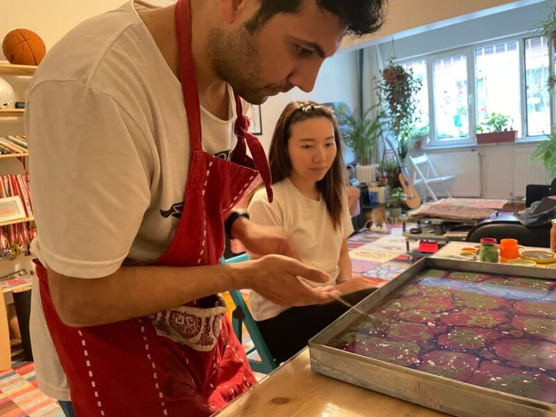 Authentic Turkish Art Marbling - Ebru - with Locals at Home - The Sum Up