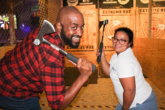 Axe Throwing 60 Min - Included Inclusions and Meeting Details