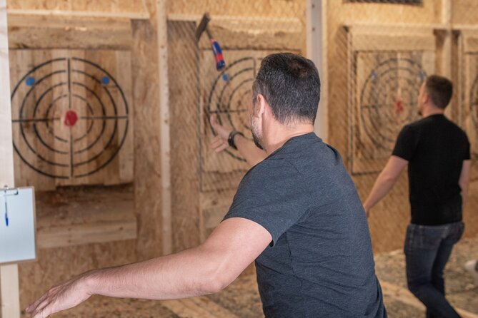 Axe Throwing Barcelona - Safety Measures and Equipment for Axe Throwing