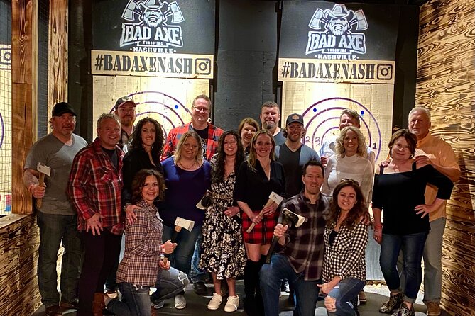 Axe Throwing Experience With Private Lane and Coach in Nashville - Meeting and Pickup