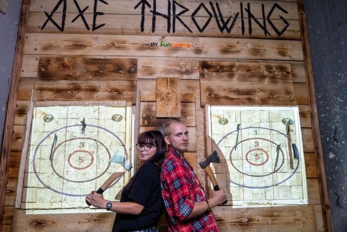 Axe Throwing in Fun Arena in the centre of Prague - The Sum Up