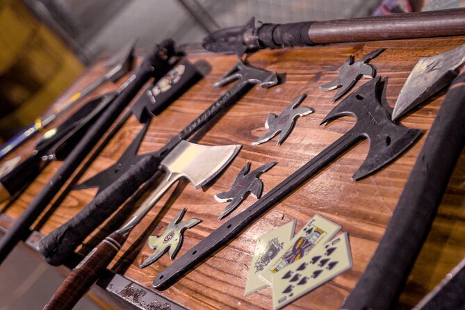 Axe Throwing Las Vegas Fremont Street - Meeting and Pickup