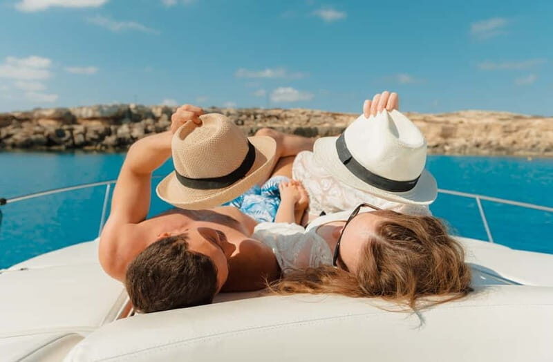 Ayia Napa: Explore Blue Lagoon on board of luxury SeaRay 375 - The Sum Up