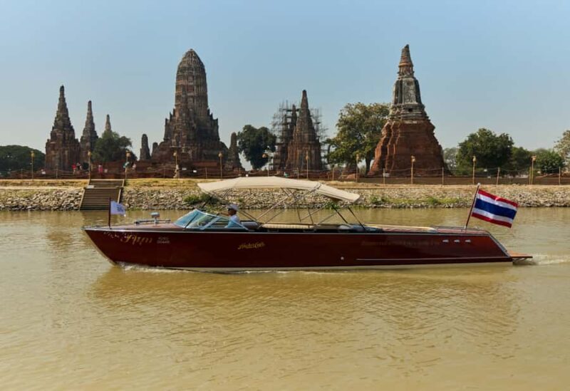 Ayutthaya: Luxury Hacker Craft Boat Cruise Temple sightsee - FAQ