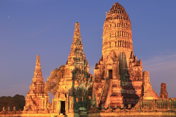 Ayutthaya Private Sunset Boat Ride and Famous Temples Tour - Tour Highlights