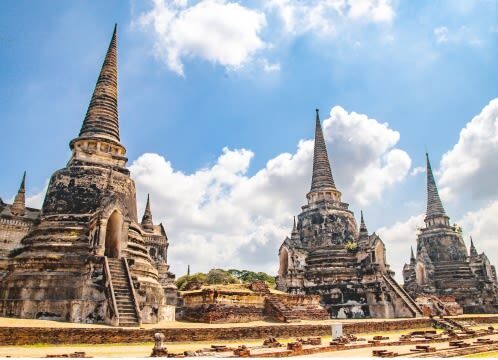 Ayutthaya Ruins, Pink Ganesha, Wat Pak Nam Tour by Pandaba - Lunch and the elephant stop