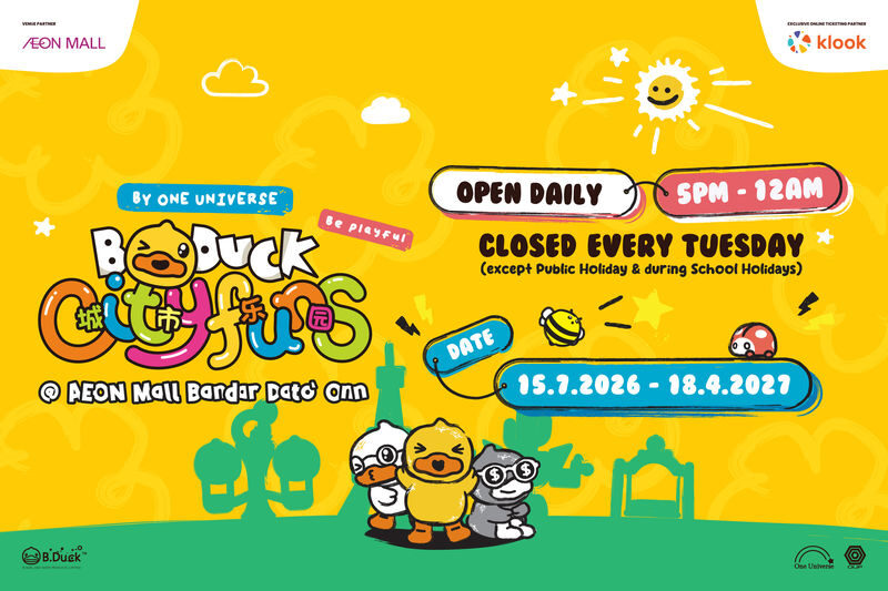 B.DUCK City Funs by ONE UNIVERSE @ AEON Mall Bandar Dato Onn - The quick take
