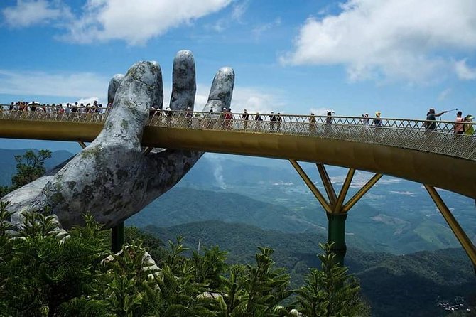 BA NA HILLS - GOLDEN BRIDGE - CABLE CAR RIDE : Private Tour - Cable Car and Golden Bridge Experience