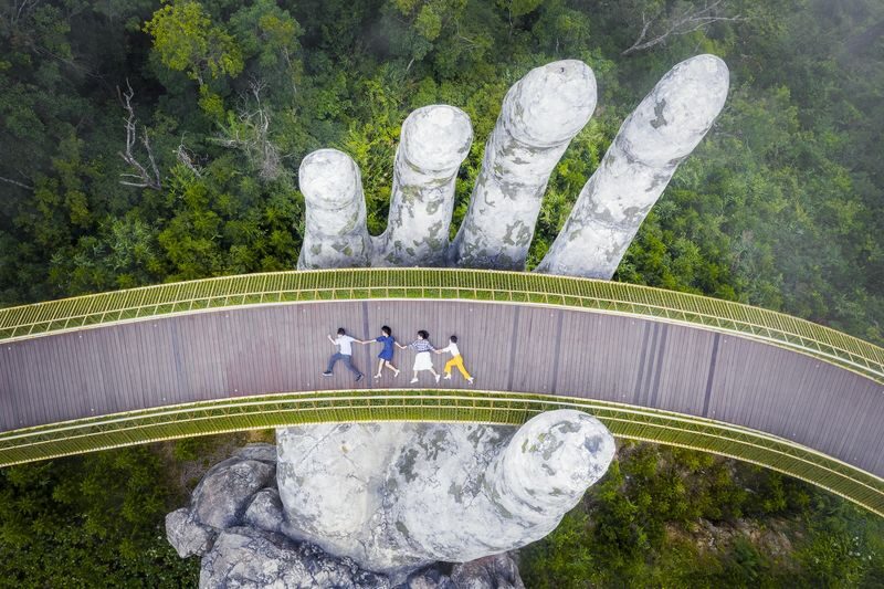 Ba Na Hills, Golden Bridge & Marble Mountain Private Day Tour - The day at a glance