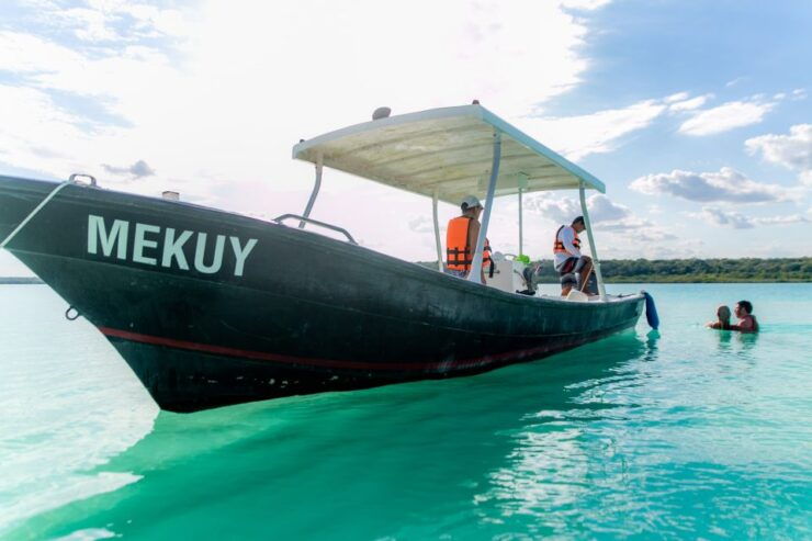 Bacalar: 3 Hour Boat Trip With Swimming & Drinks - Inclusive Drinks and Snacks
