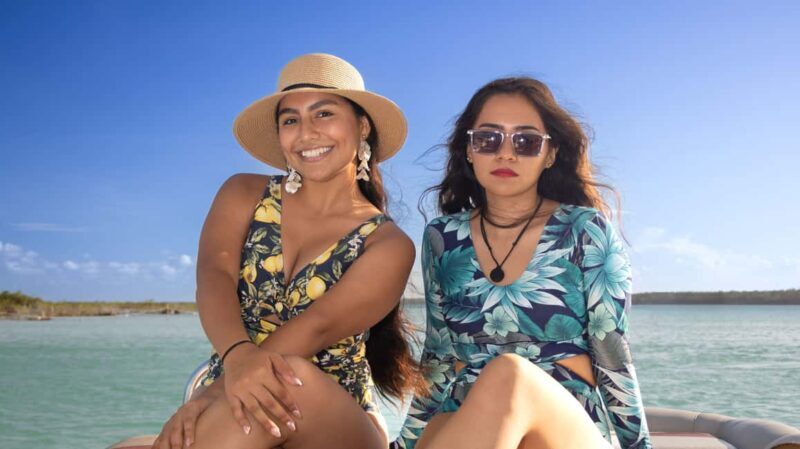 Bacalar: Group Pontoon Excursion + The First Hotel + Ojo de Agua - The Cruising Experience: Food, Music, and Vibes