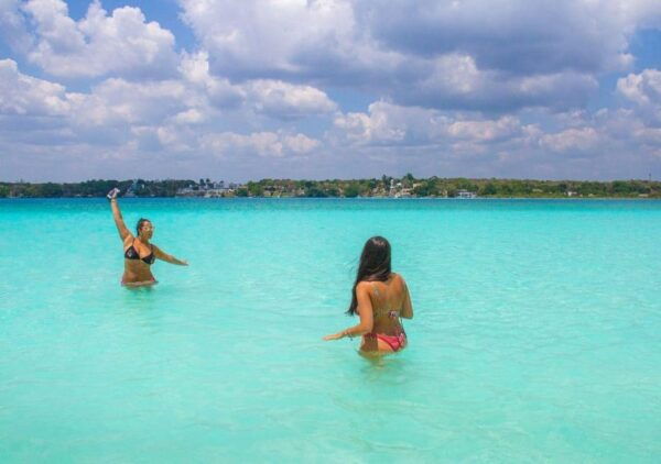 Bacalar Lagoon: Pontoon Adventure, Cenote Swim and Lunch - Visit Marmol Spa