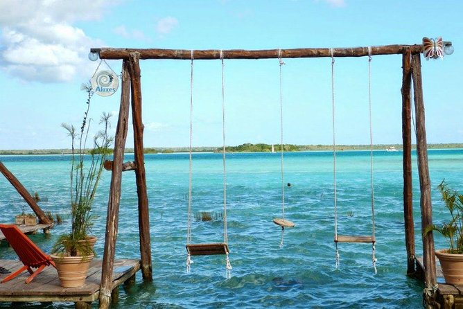Bacalar Lagoon With Kayak Excursion Through Sujuy-Ha and Swim in Cenote Azul  - Cancun - Swimming in Cenote Azul