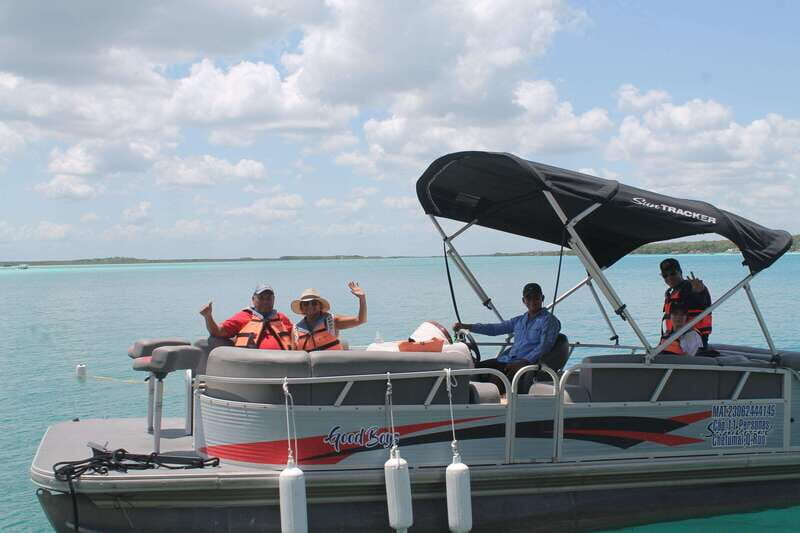 Bacalar: Lake of Seven Colors Pontoon Tour with Fruit - Good To Know