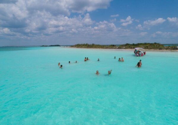 Bacalar: Pontoon Ride to Lagoon and Cenote Azul Exploration - Two-Hour Pontoon Ride