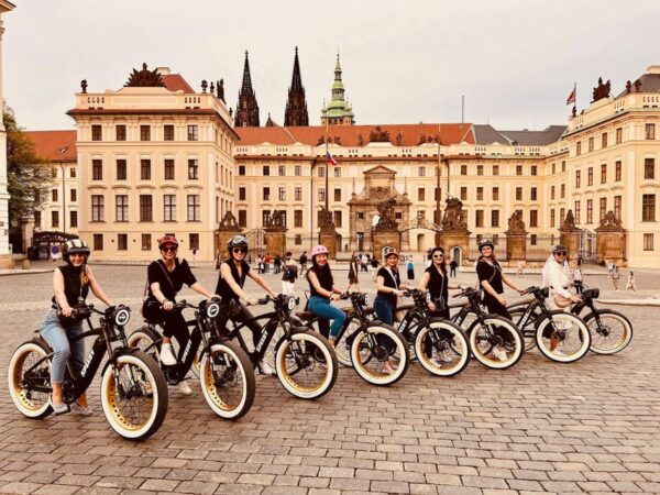 Bachelorette/Bachelor Party - City Sightseeing E-Bike Tour - Exploring Prague on E-Bikes