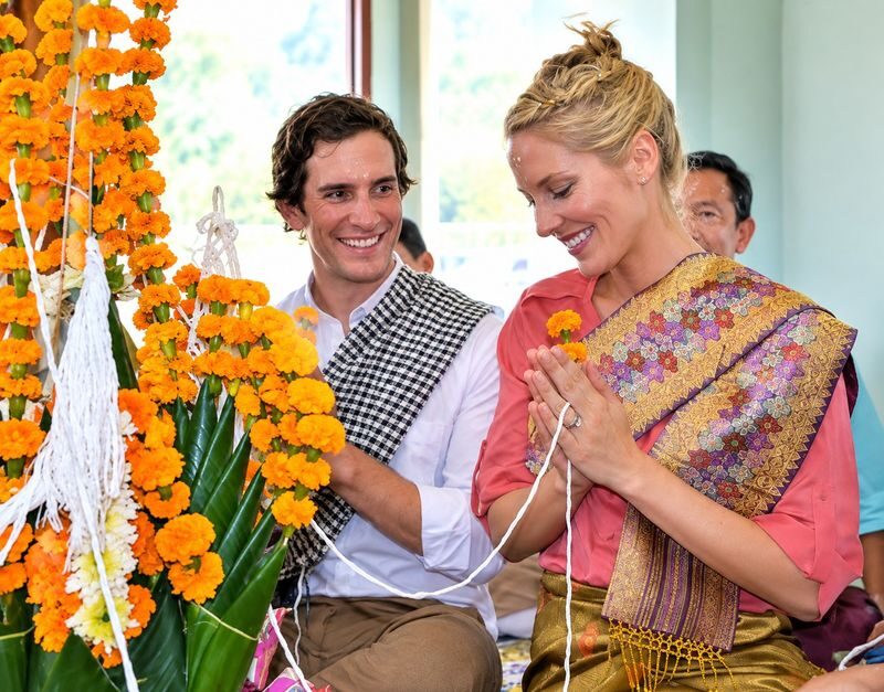 Baci Ceremony - A blessing, a meal and a look at daily Lao life