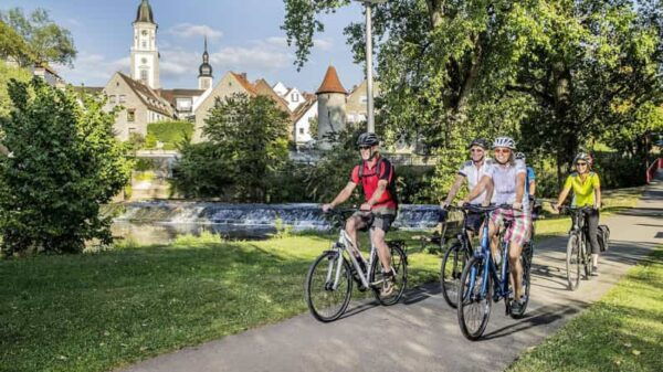 Baden: Bicycle Tour Along the Limat River - Crossing Bridges and Scenic Views