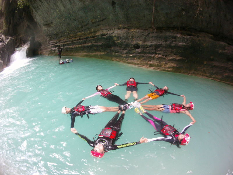 Badian Canyoneering in Cebu and Kawasan Falls Tour - From Cebu City to the Badian jump-off