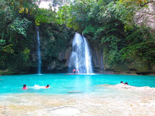 Badian Canyoneering in Cebu and Kawasan Falls Tour - Kawasan Falls: a cool finish after the hard work