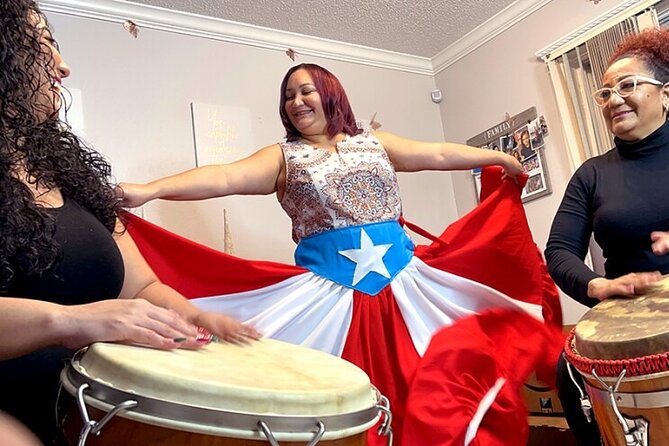 Baila Conmigo-Puerto Rican Historical Dance Tour & Food - Bomba Dance Lesson