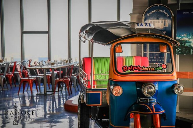 Baiyoke Sky Hotel: Observation Deck & Revolving Point Ticket - Complimentary Drink and 360-degree Revolving View Point