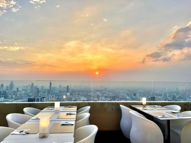 Baiyoke Tower Balcony Buffet & Observation Deck 81st Floor - Culinary Delights