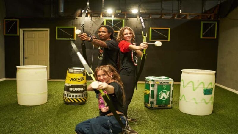 Bakersfield: Archery Tag Game - The Guides and Group Experience