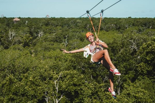 Balam Zipline Reservation, Cenote Snorkeling, and Rappel. - Rappelling Into the Depths
