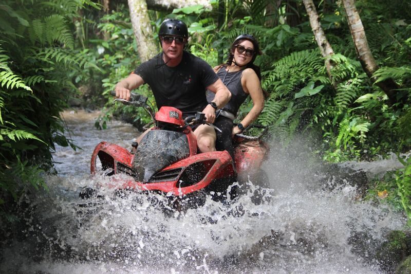 Bali ATV Quad Bike Ride with Optional Aloha Swing in Ubud - Mud, tunnels and a 250cc quad