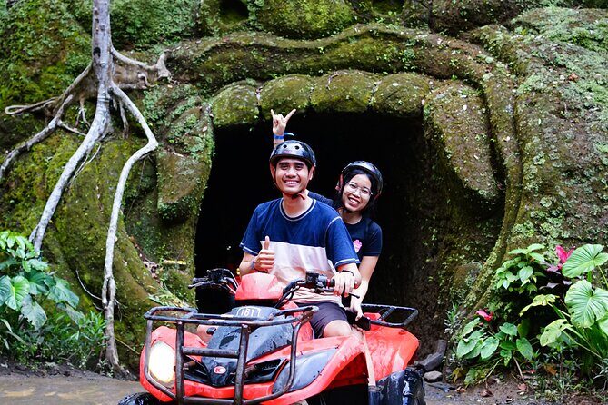 Bali ATV Quad Bike Single with Waterfall and Gorilla Cave+ Lunch - An Adventure Worth Considering for Active Travelers