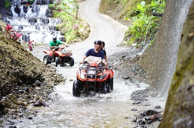 Bali ATV Quad Bike Single with Waterfall and Gorilla Cave+ Lunch - FAQ