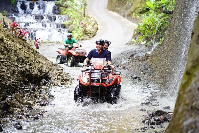 Bali ATV Quad Bike Single with Waterfall and Gorilla Cave+ Lunch - FAQ