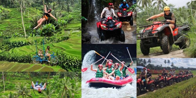 Bali: ATV Rafting Zipline Swing &Sky Bike in Ubud Rice Field - What to Expect from This Bali Adventure Tour