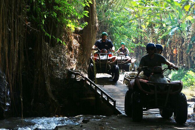 Bali ATV Ride Ubud Waterfall, Ricefield,River,Barong Cave, Lunch - FAQ