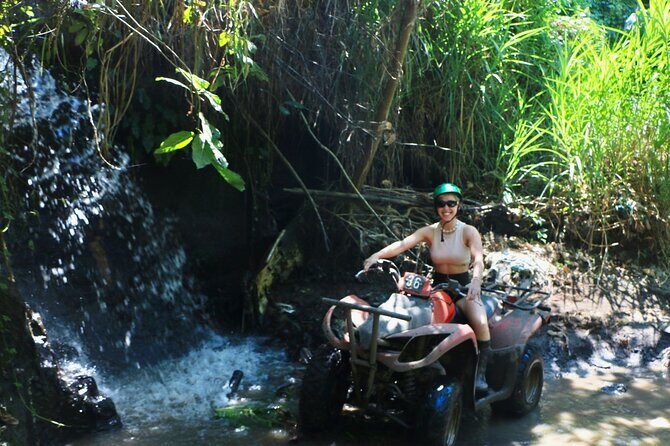 Bali ATV Ride Ubud Waterfall, Ricefield,River,Barong Cave, Lunch - The Sum Up