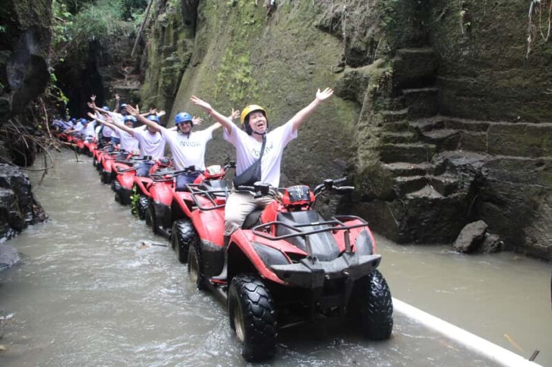 Bali ATV Ride with Waterfall, Nature Cave, River, Forest - Bali ATV Ride with Waterfall, Nature Cave, River, Forest