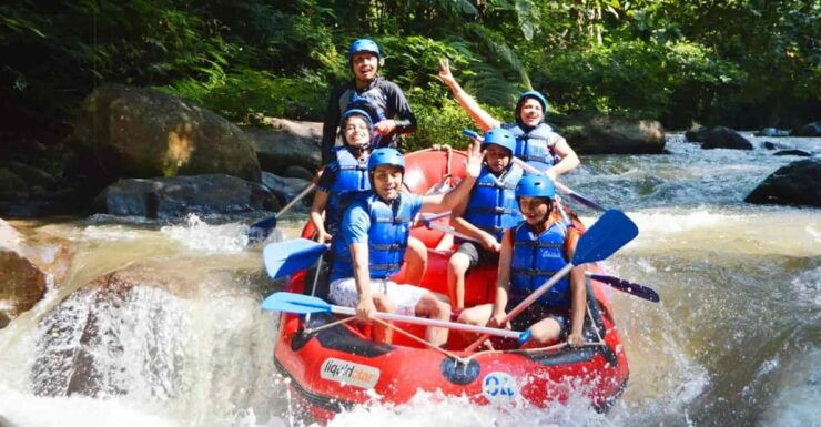 Bali: Ayung River Rafting and Swing Adventure With Lunch - Key Points