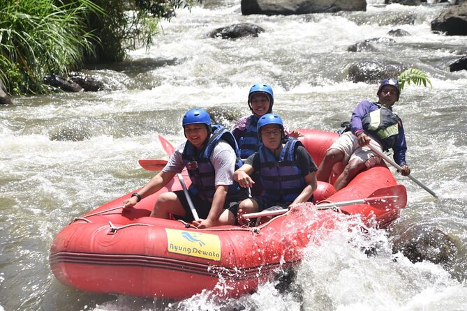 Bali Ayung River Rafting and Uluwatu Temple Sunset Tour - Ayung River Rafting Adventure