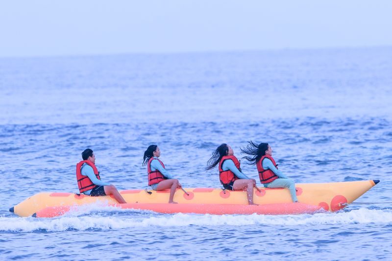 Bali Banana Boat Water Sport Packages - Adding parasailing, a jet ski, a donut boat, or a sea walker