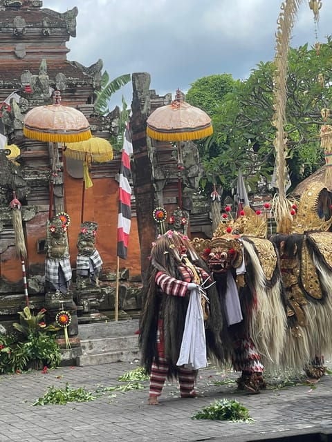 Bali Best of Ubud Surounding Tour With Barong & Keris Dance - Cultural Experience: Barong Dance