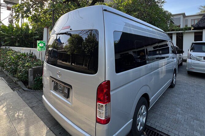 Bali big Van charter with English speaking Driver - Private group - Tegenungan Waterfall