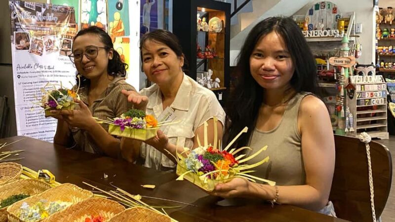 Bali: Canang Sari Offering Making Workshop - Final Verdict