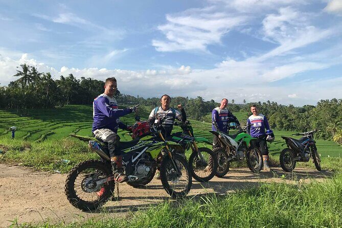 Bali Dirt Bike Motor Cross rice field, jungle and beach track - An adventure that covers Bali’s most breathtaking landscapes