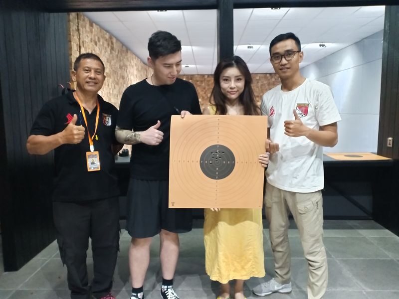 Bali Fire Shooting Club Experience in Bali - At the range, start with the safety briefing