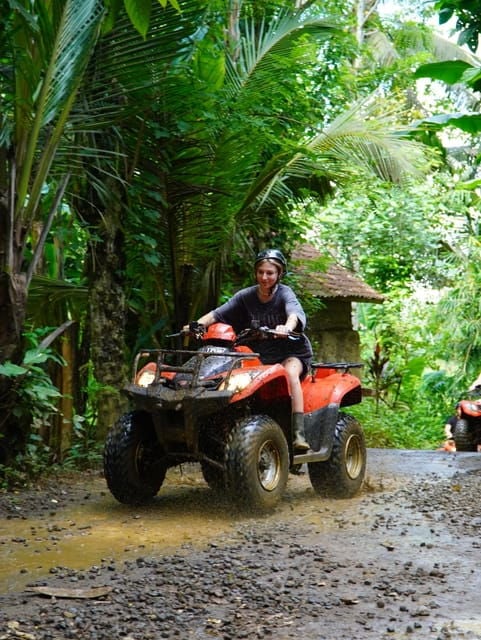 Bali: Gorilla Cave Quad Bike Tour & Cretya Infinity Pool - ATV Adventure Details